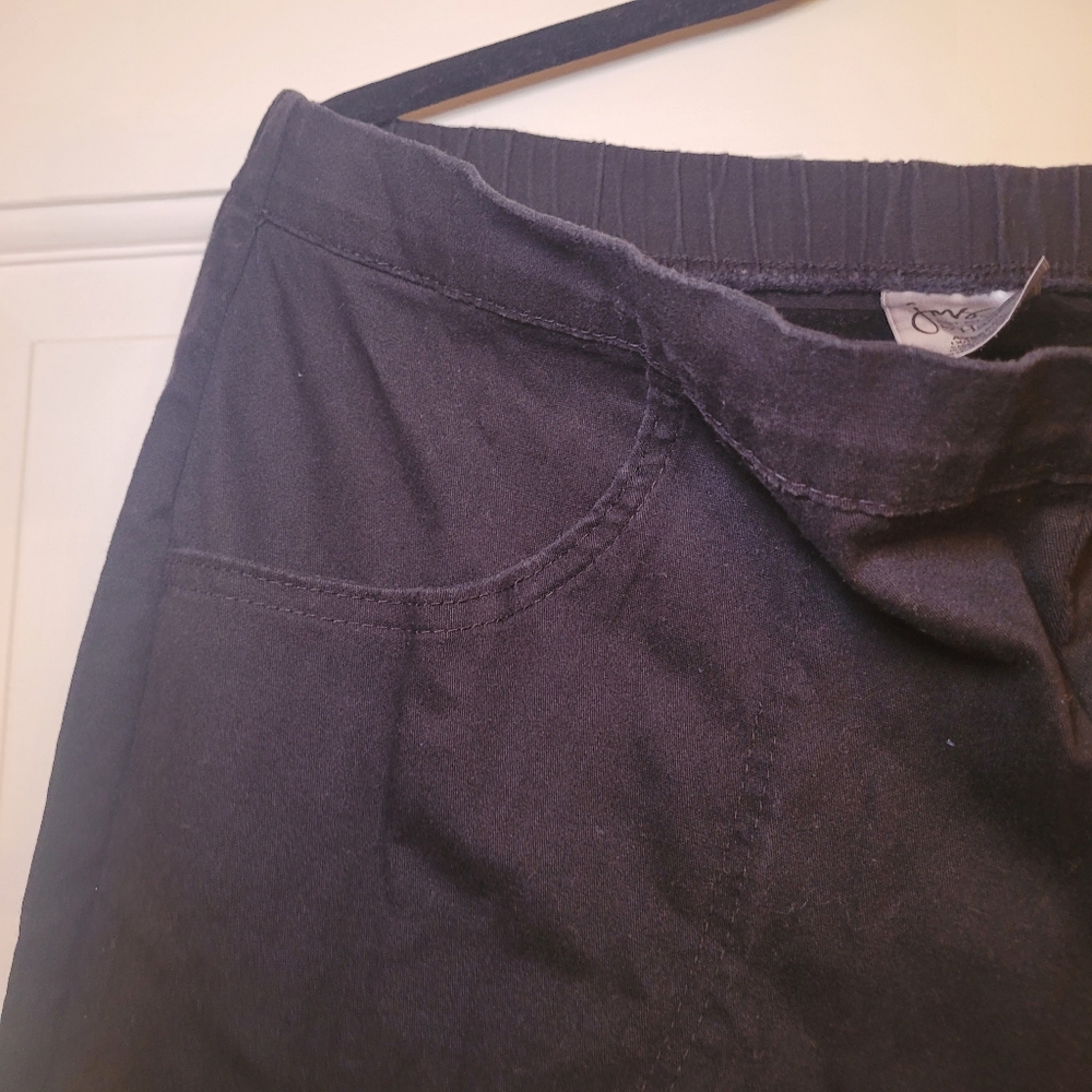 Just my Size by Hanes Black Stretchy Pants - Picture 4 of 6